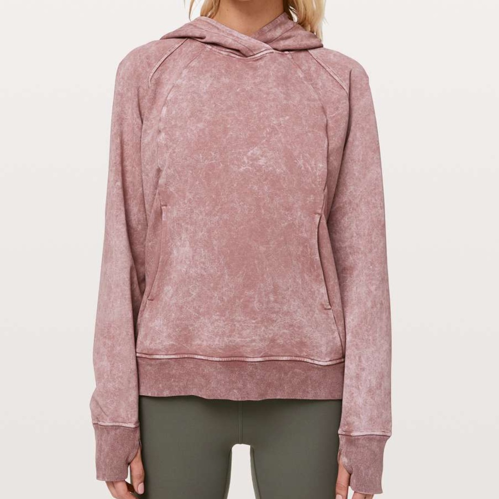 Lululemon Scuba Pullover - Washed Quicksand - 6